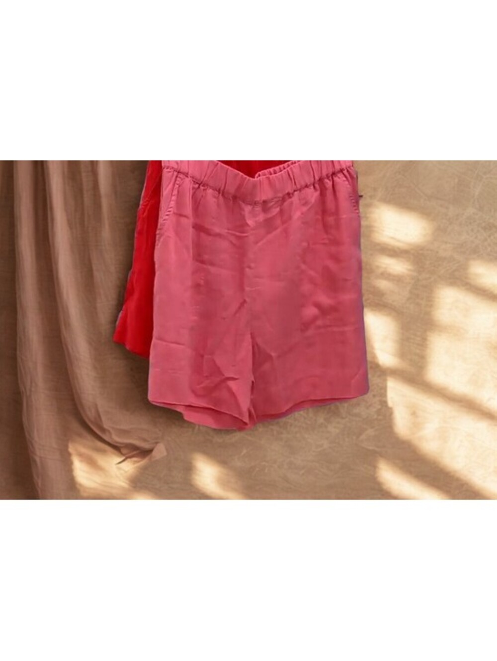 Candace Cameron Bure Regular Coastal Linen Blend Pull-On Short (Blossom) XXS